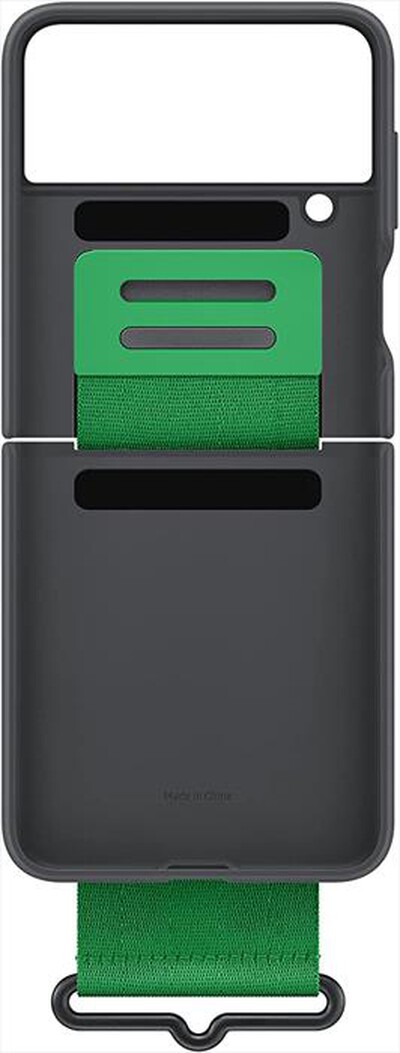 SAMSUNG - Cover con Strap Galaxy Z Flip 4-Nero