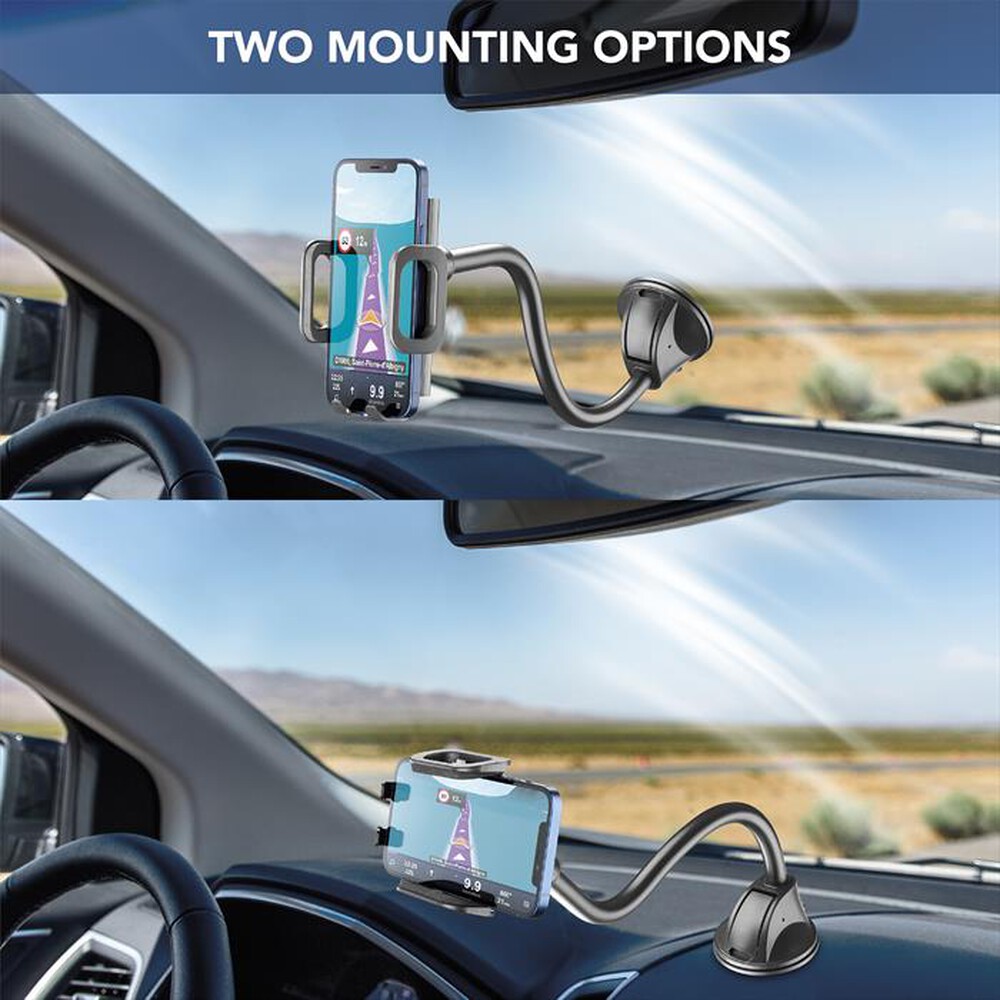 Immagine del prodotto CELLULARLINE - PILOTFLEXIK Ventosa-Nero