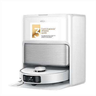 MOVA - Aspirapolvere robot P70 PRO ULTRA VIM-Bianco