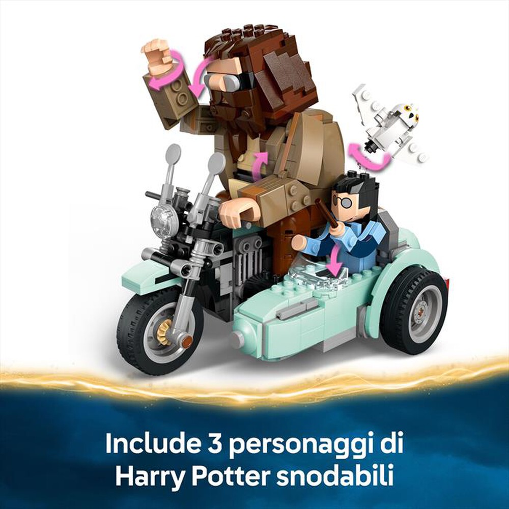 Immagine del prodotto LEGO - HARRY POTTER Giro sul sidecar Hagrid e Harry 76443