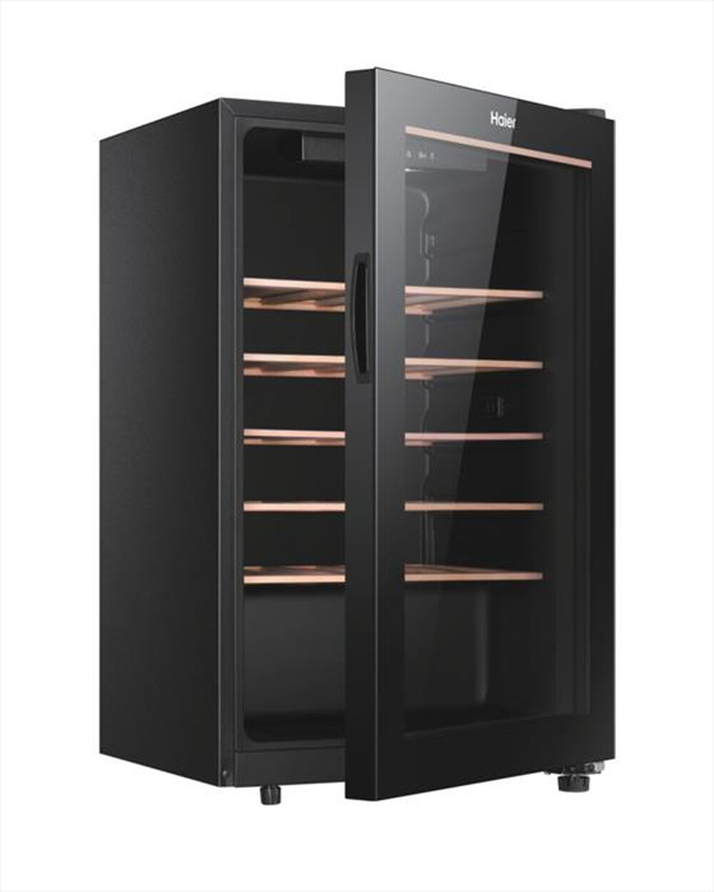 "HAIER - Cantinetta HWS33GGFR Classe G 33 bottiglie-Nero"