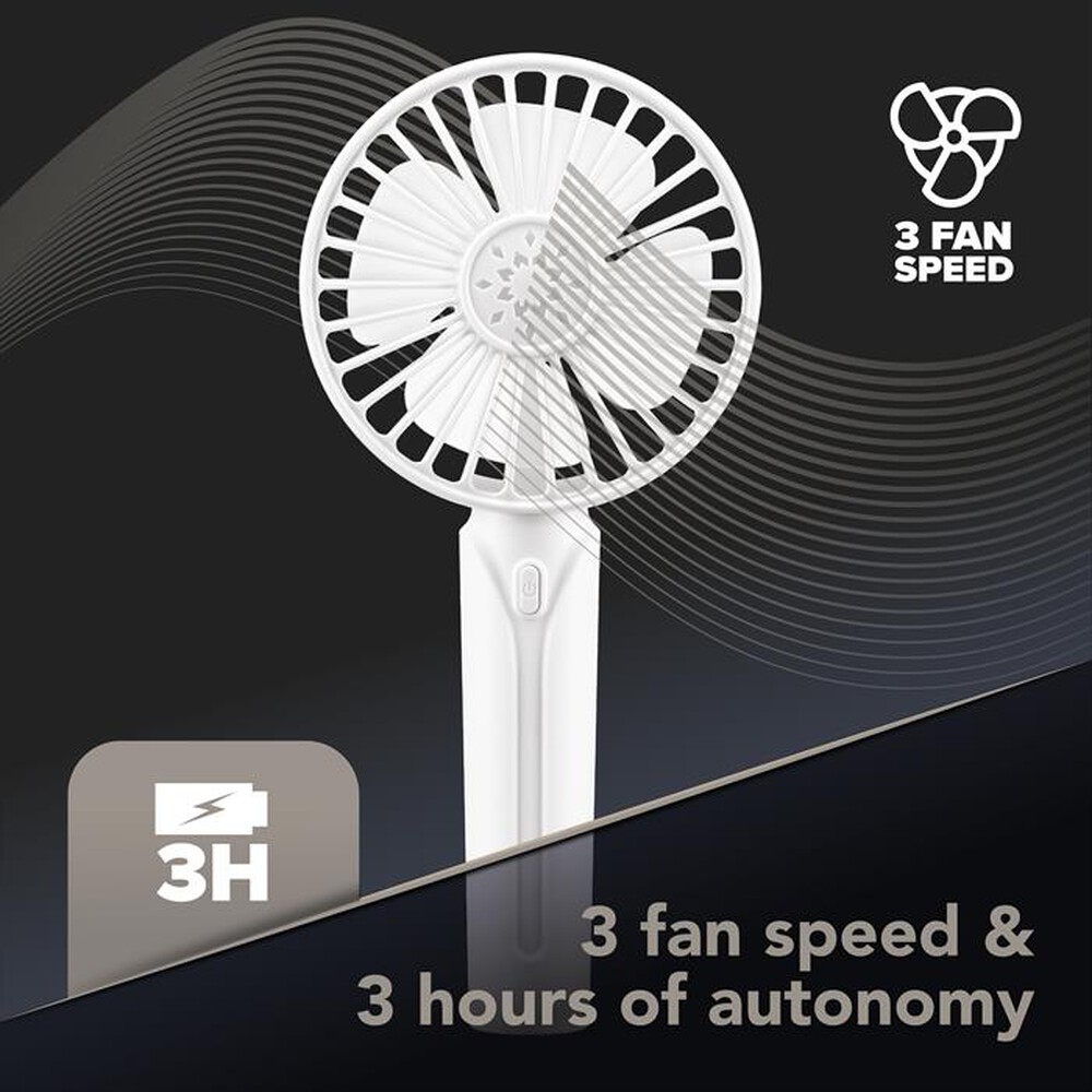 Immagine del prodotto CELLULARLINE - Ventilatore portatile PORTABLEFANW-Bianco