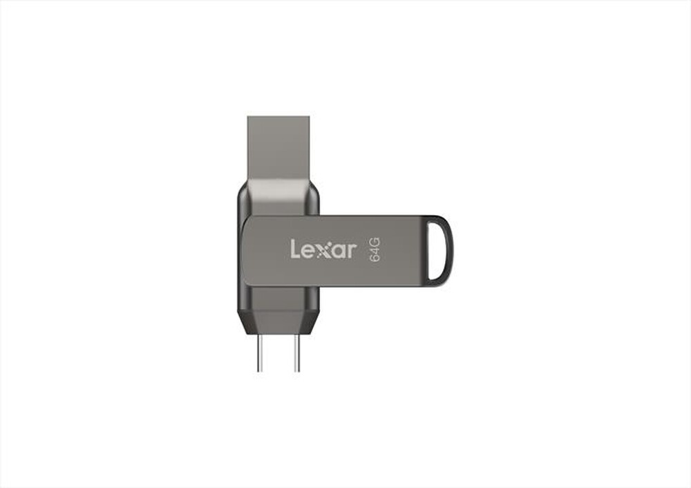 "LEXAR - JD DUAL DRIVE D400 USB 3.1 64GB-Grigio"