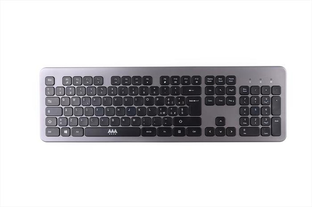 "AAAMAZE - KEYBOARD+MOUSE WIRELESS PREMIUM-Nero"