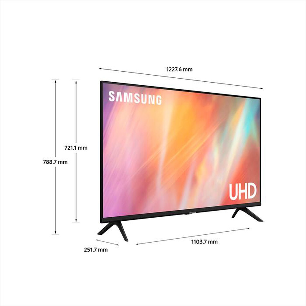 "SAMSUNG - Smart TV LED UHD 4K 55\" UE55AU7090UXZT-Black"