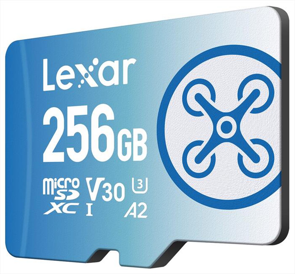 "LEXAR - 256GB FLY MICROSDXC-Blue"