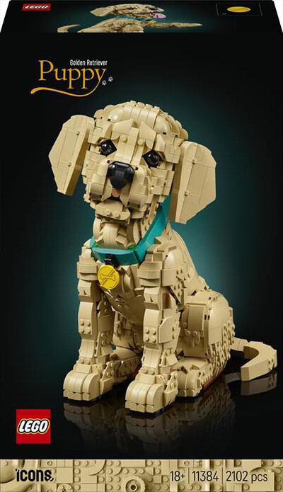 LEGO - ICONS Cucciolo di Golden Retriever - 11384