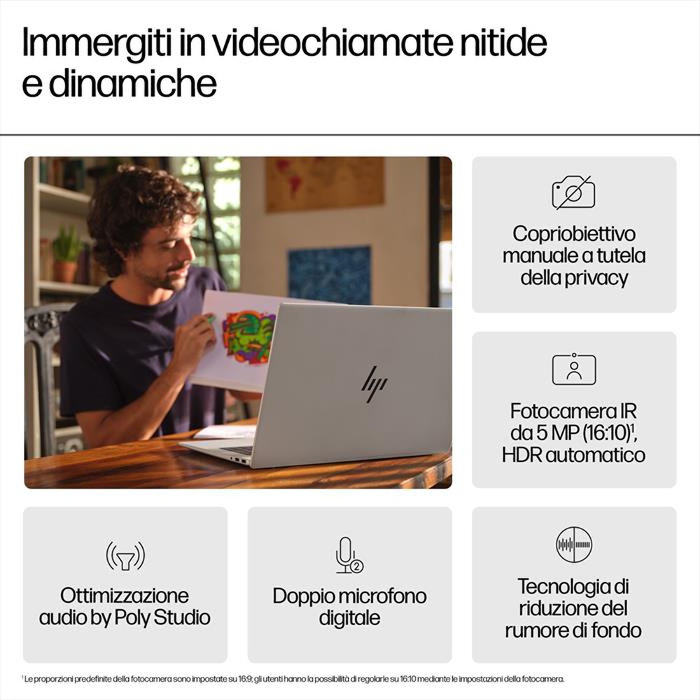 Immagine del prodotto HP - Laptop ENVY 17-DA0003NL-Glacier Silver