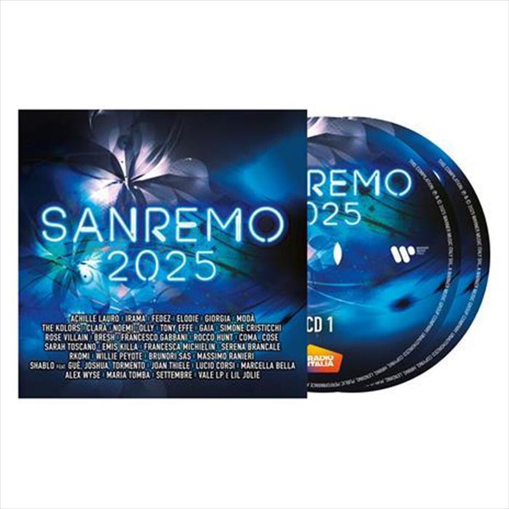 Immagine del prodotto WARNER MUSIC - CD SANREMO 2025-Blu