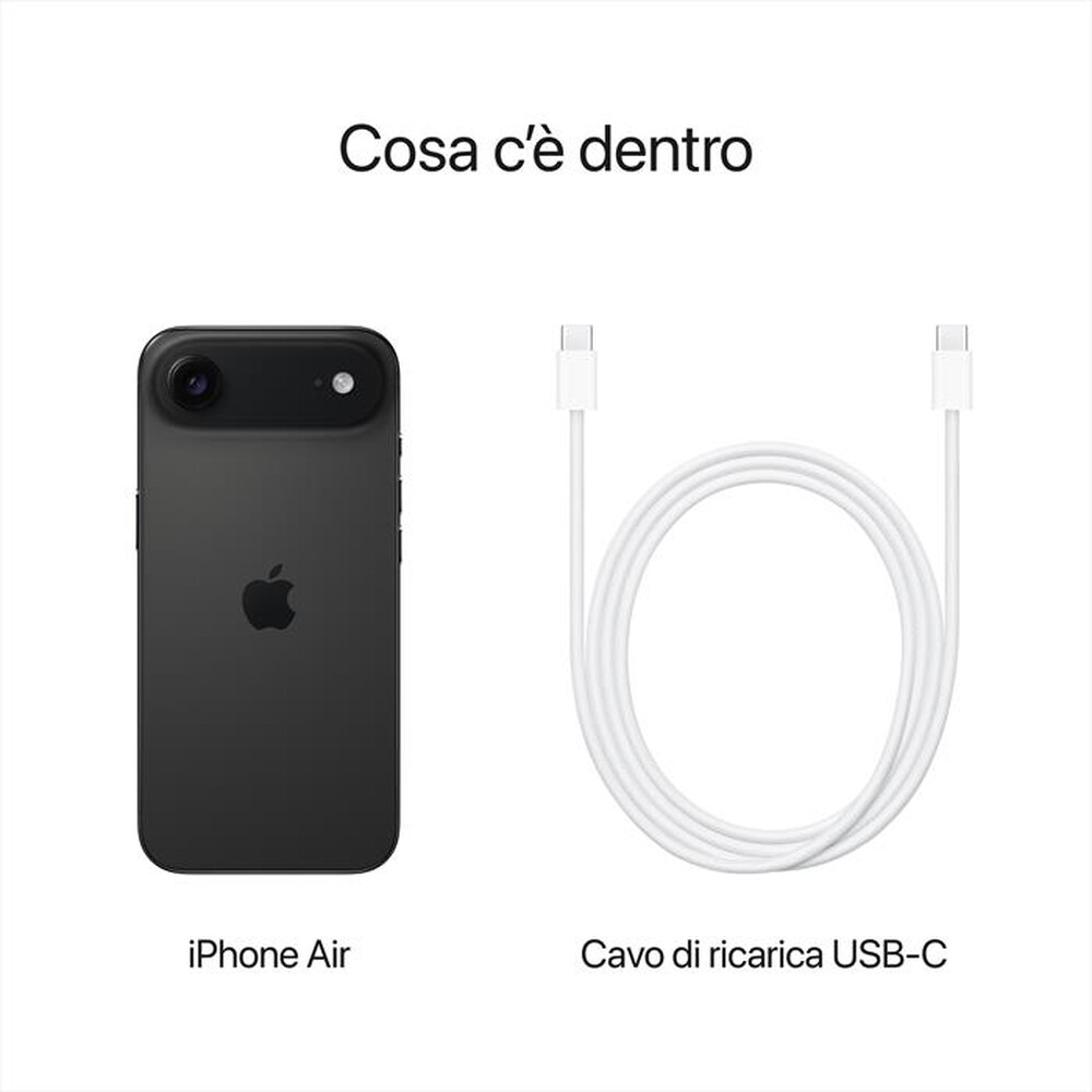 Immagine del prodotto APPLE - iPhone Air 1TB-Nero Siderale