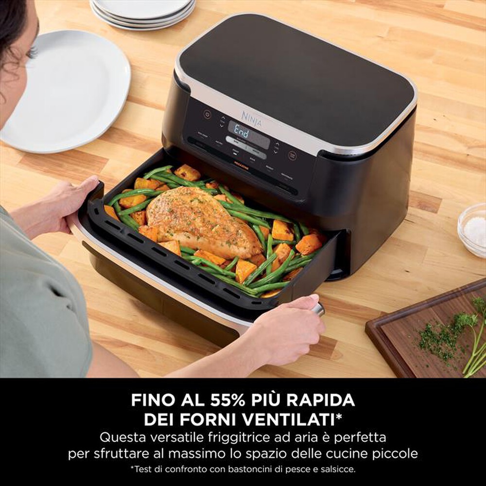 Immagine del prodotto NINJA - Friggitrice ad aria FLEXDRAWER 6,6lt AF550EU-Nero