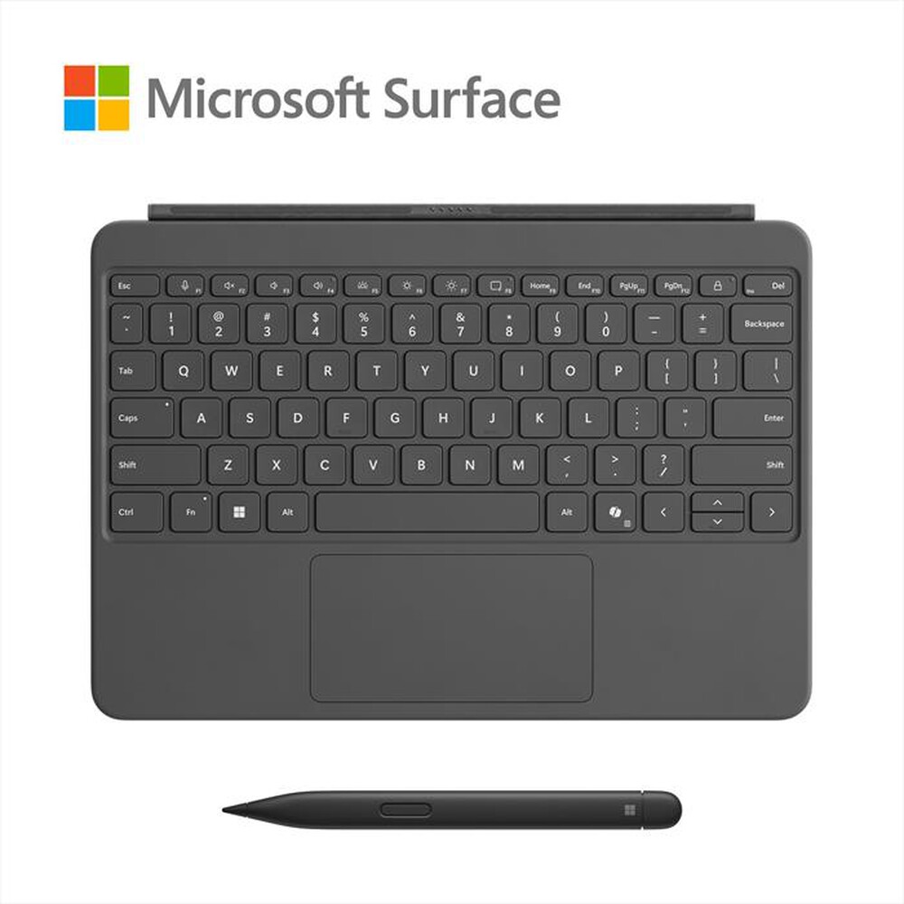 "MICROSOFT - NEW TASTIERA + SLIM PEN SLATE-Nero"