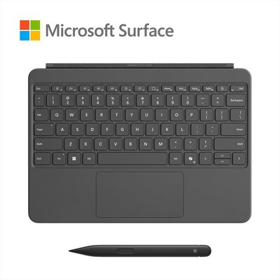 MICROSOFT - NEW TASTIERA + SLIM PEN SLATE-Nero