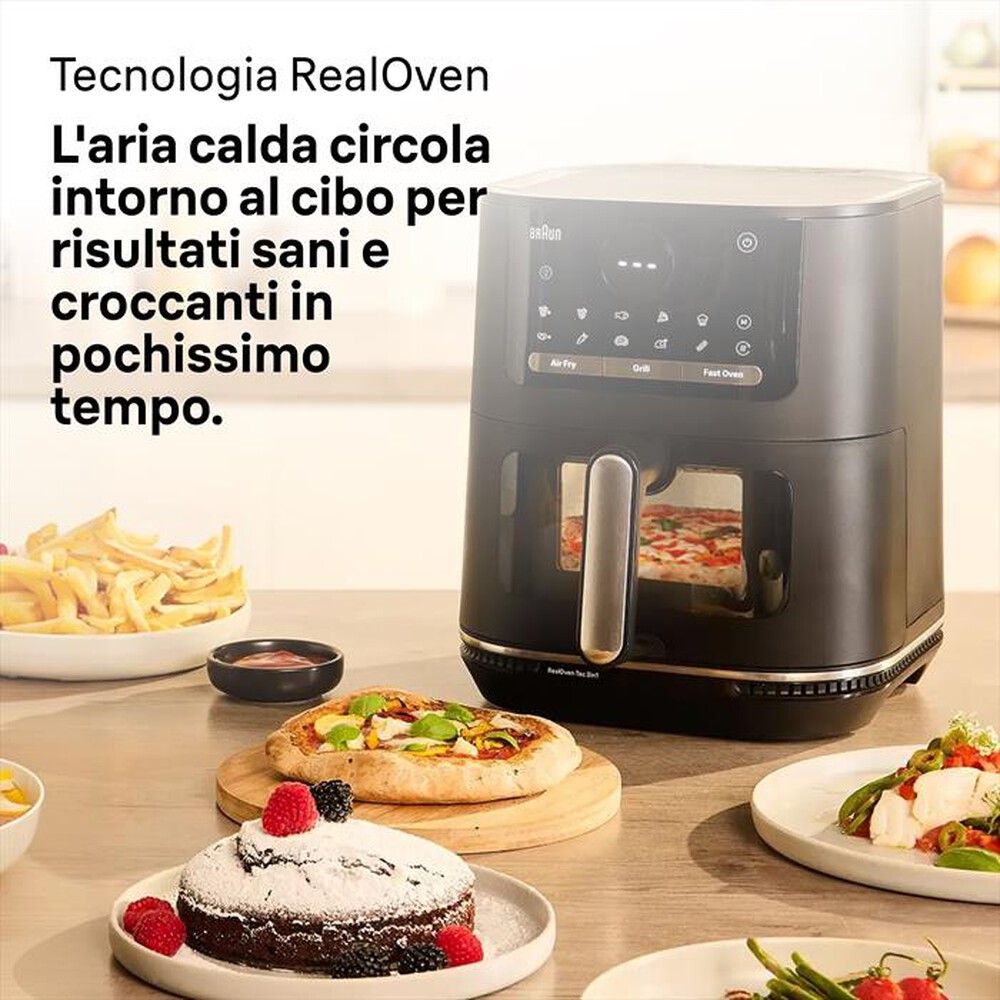 Immagine del prodotto BRAUN - Friggitrice ad aria HF5075-Nero opaco