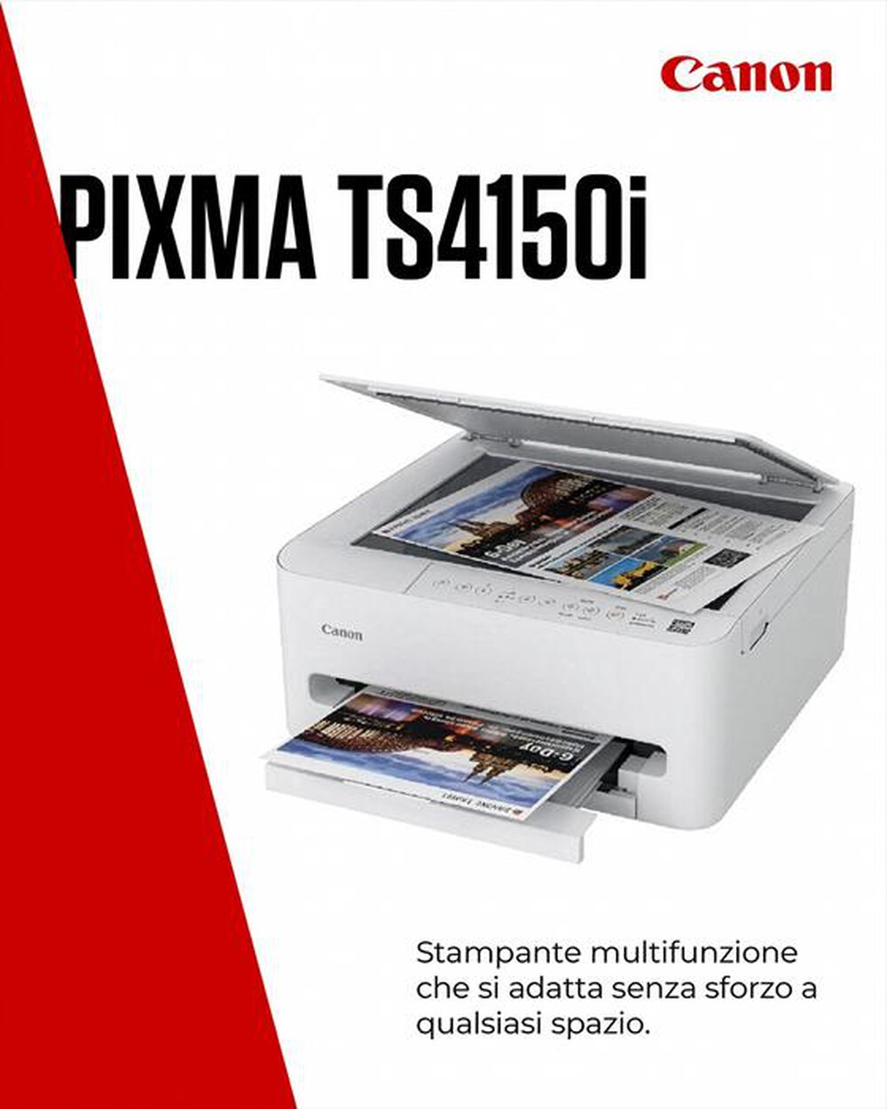 Immagine del prodotto CANON - Multifunzione PIXMA TS4150I-White