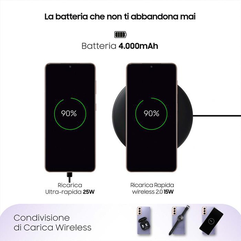 Immagine del prodotto SAMSUNG - GALAXY S21 5G 256GB-Phantom Violet