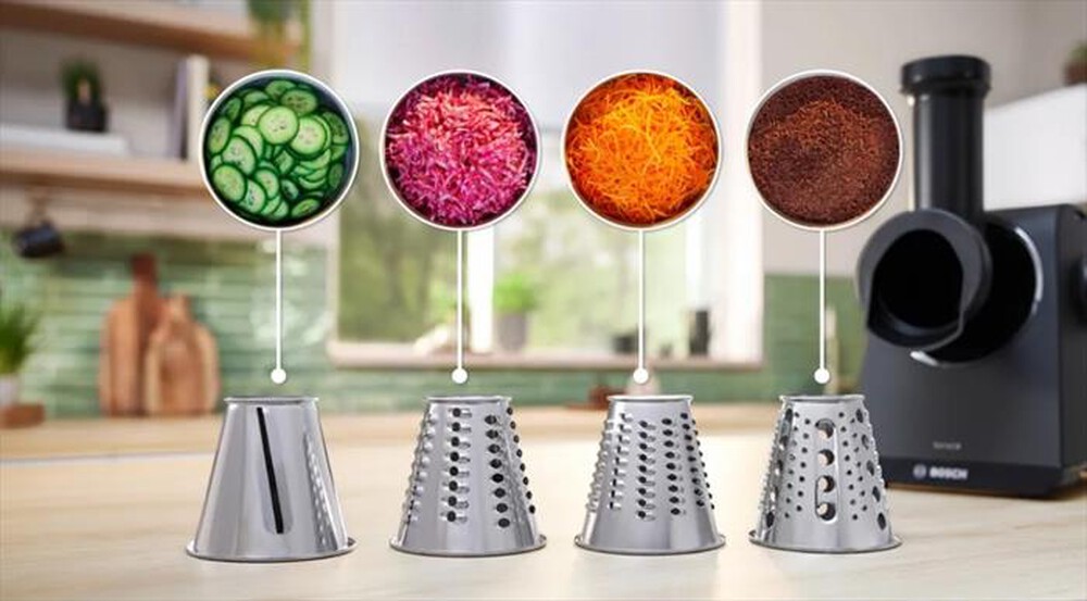 Immagine del prodotto BOSCH - TRITACARNE SERIE 4, MULTIPOWER, 1900 W, NERO