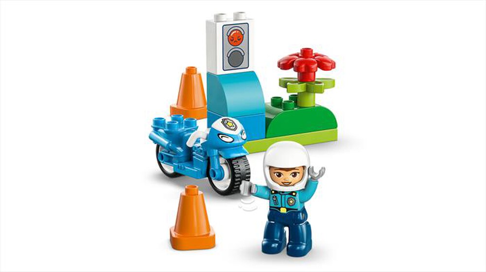 Immagine del prodotto LEGO - DUPLO Motocicletta blu della Polizia - 10471