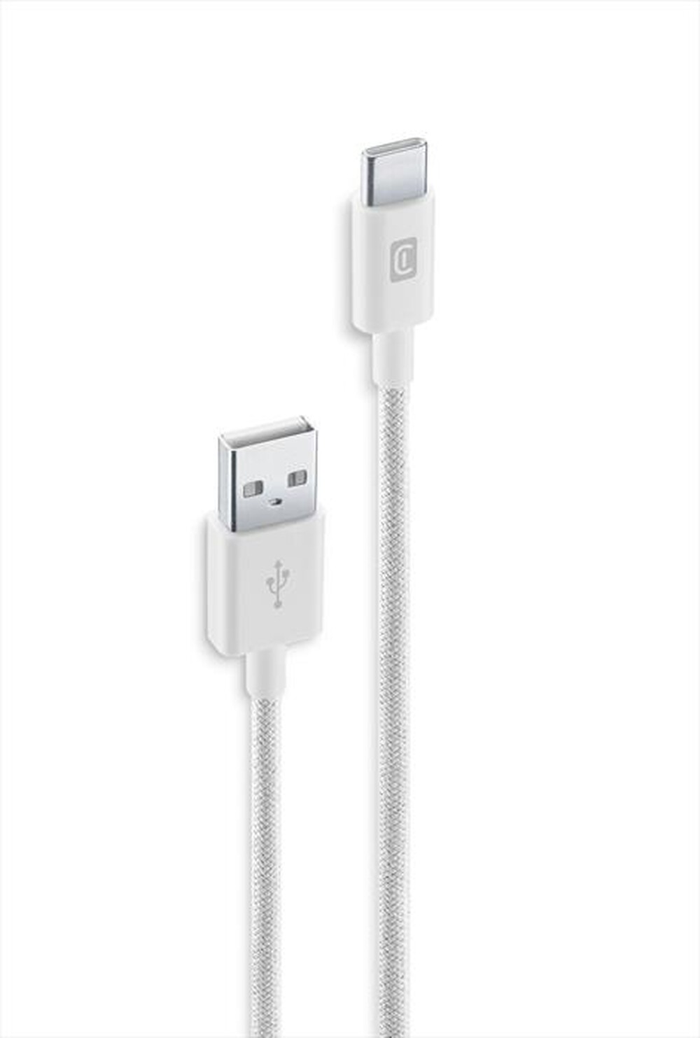 "CELLULARLINE - CAVO TELATO 150 CM - USB TO USB-C-White"