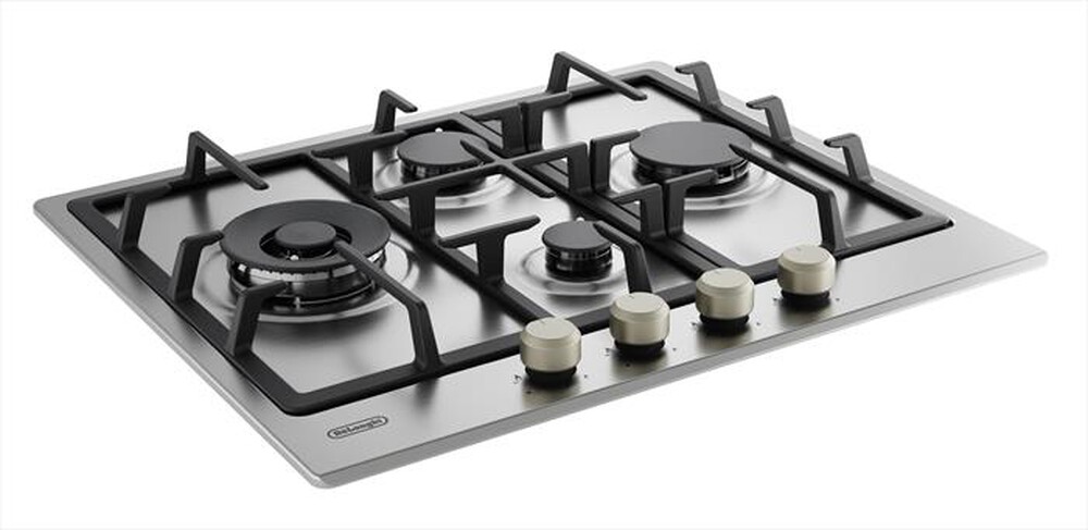 "DE LONGHI - Piano cottura a gas YLG 60 RFX 60 cm-Inox"