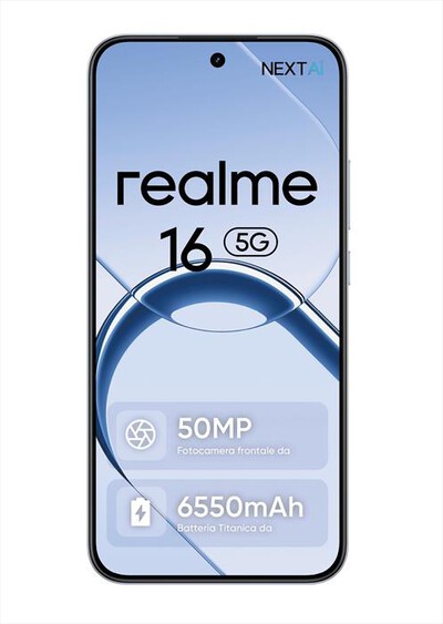 REALME - REALME 16 5G (256GB 8GB)-AIR WHITE