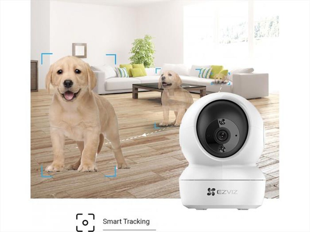 "EZVIZ - Telecamera Wi-FI intelligente C6N 4MP-White"