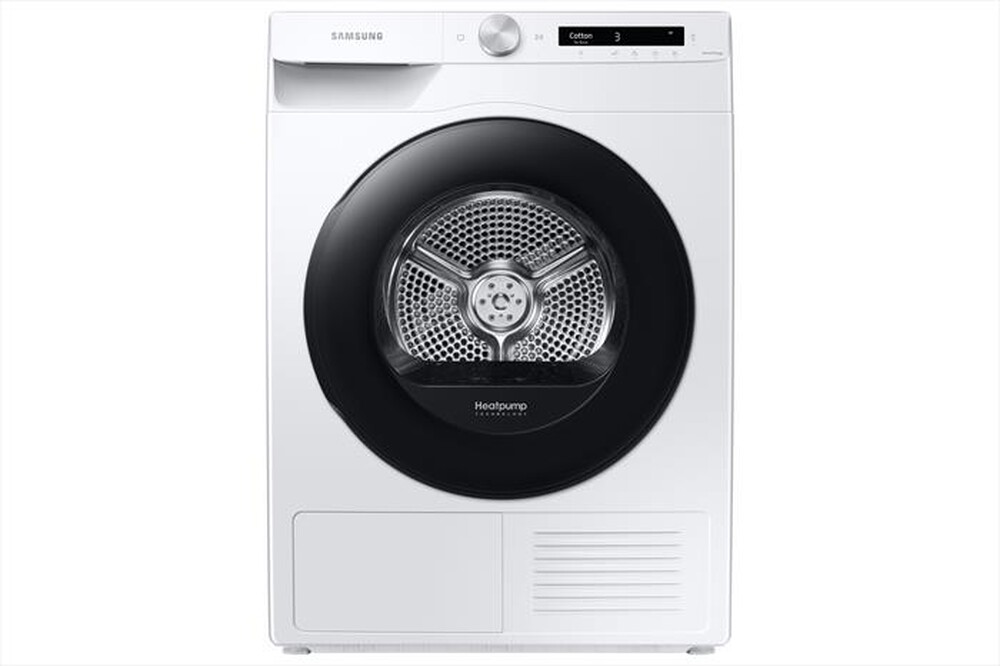 "SAMSUNG - Asciugatrice DV90T5240AW/S3 - 9 Kg - A+++-BIANCO CON OBLO' Shiny Black"