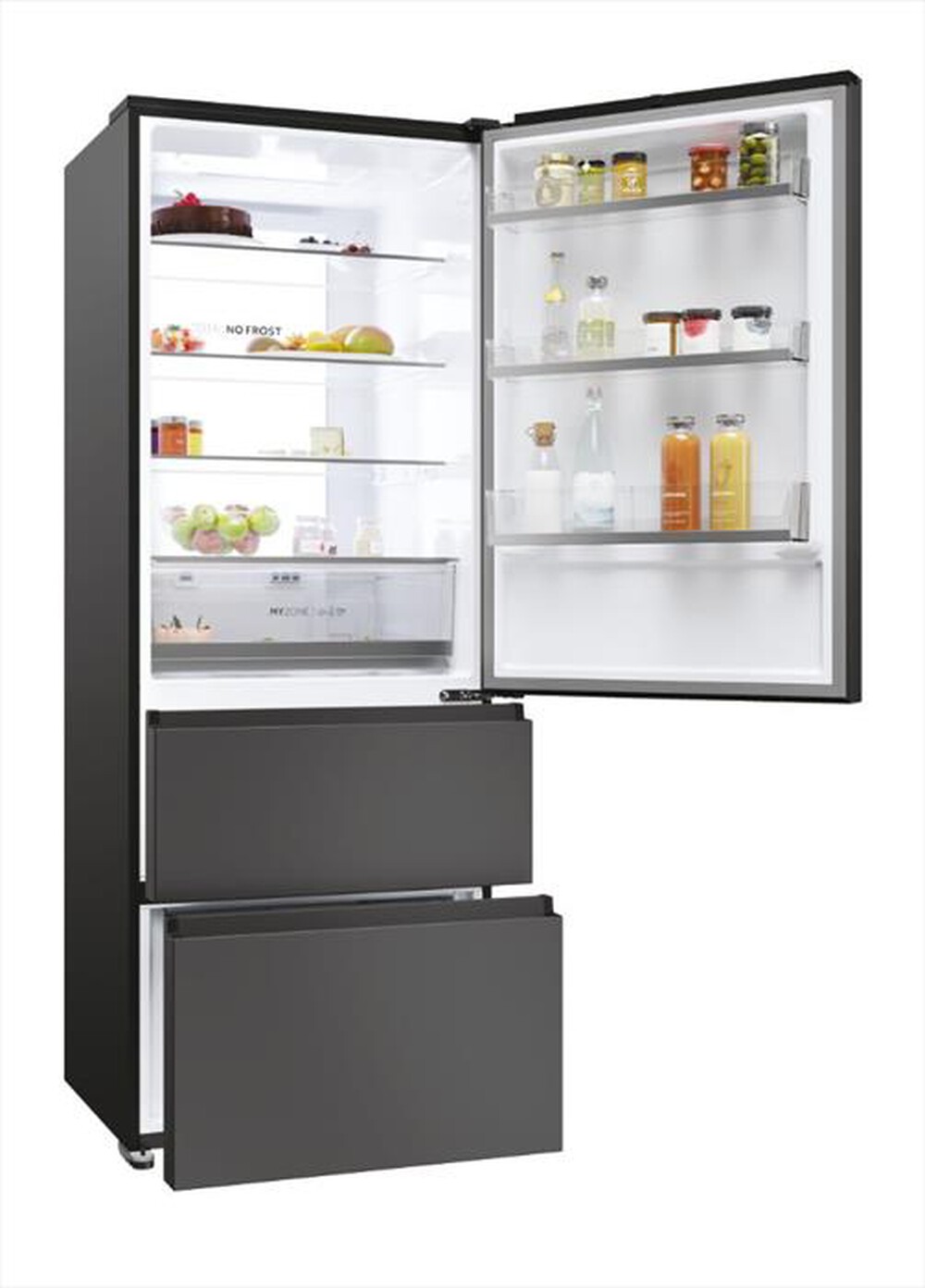 Immagine del prodotto HAIER - Frigorifero combinato HTR5719ENPT Classe E 528 lt-Black
