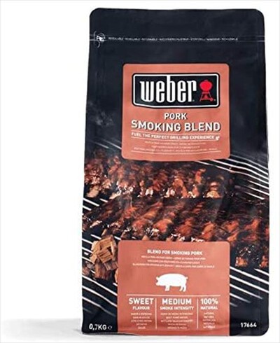 WEBER - LEGNA AFFUMICATURA MISCELA PER CARNE DI MAIALE