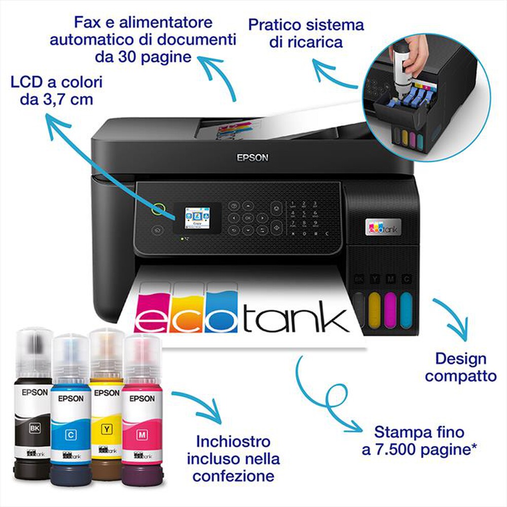 "EPSON - Multifunzione ET-4800"