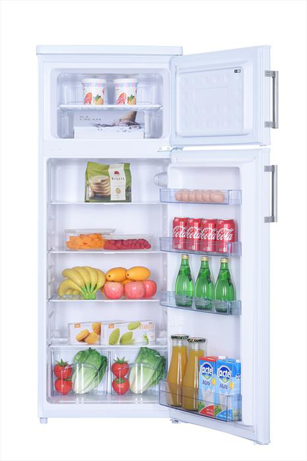 "SMARTWAY - Frigorifero 2 porte WHDP-28NSM1WE1 Classe E 206 lt-Bianco"