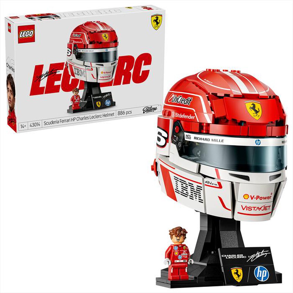 Immagine del prodotto LEGO - 43014- CASCO DI CHARLES LECLERC SCUDERIA FERRARI-Multicolore