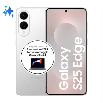SAMSUNG - Galaxy S25 Edge 12+256GB-Titanium Silver