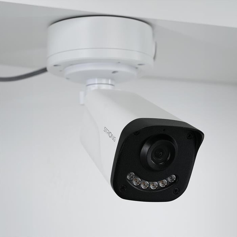 "STRONG - Telecamera PoE IP67 a doppia luce BUL05DL0-P-bianco"