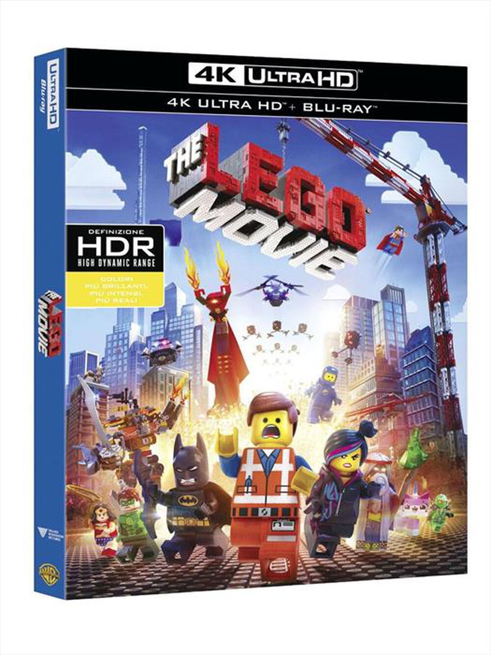"WARNER HOME VIDEO - Lego Movie (The) (Blu-Ray 4K Ultra HD+Blu-Ray)"