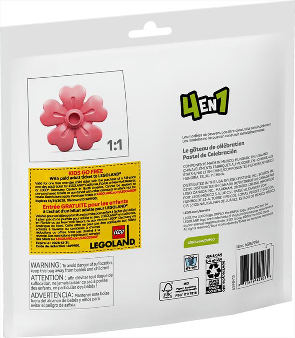 Immagine del prodotto LEGO - DUPLO Torta di compleanno - 30712