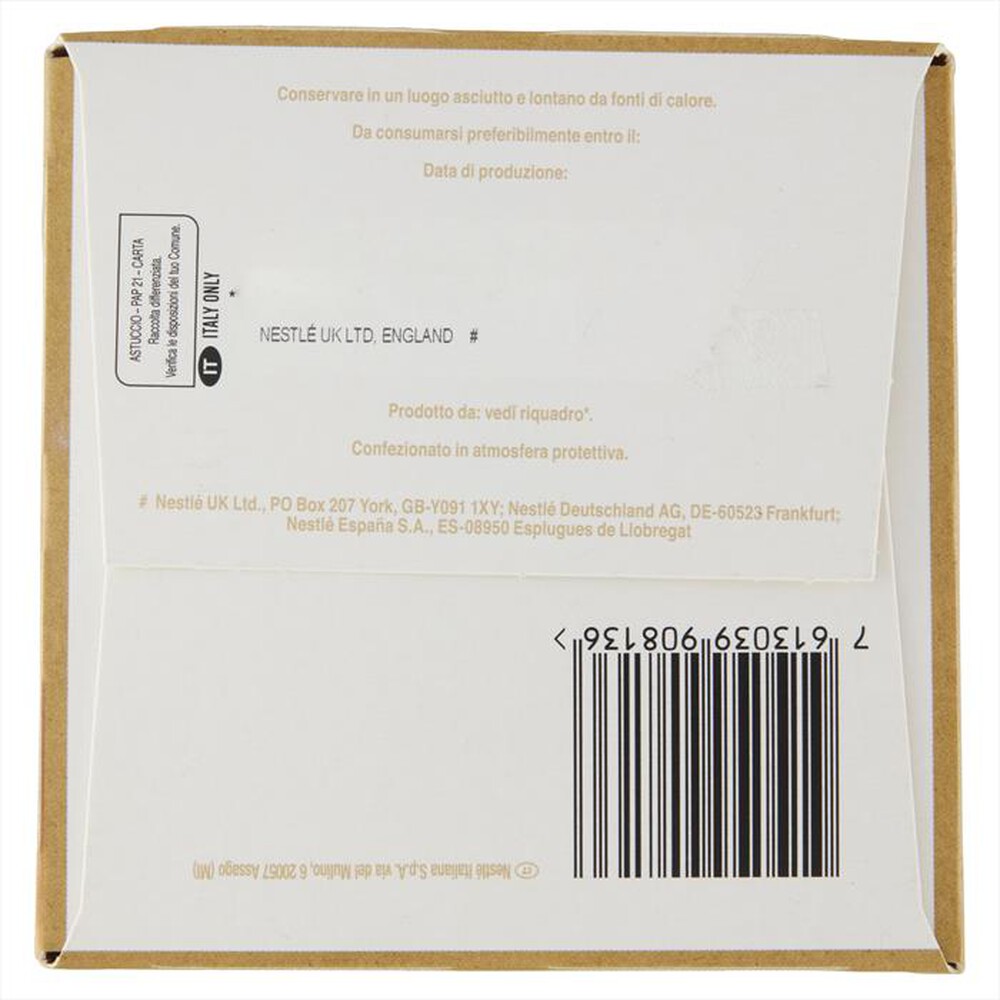 "NESCAFE' DOLCE GUSTO - OAT Macchiato 12 Caps"