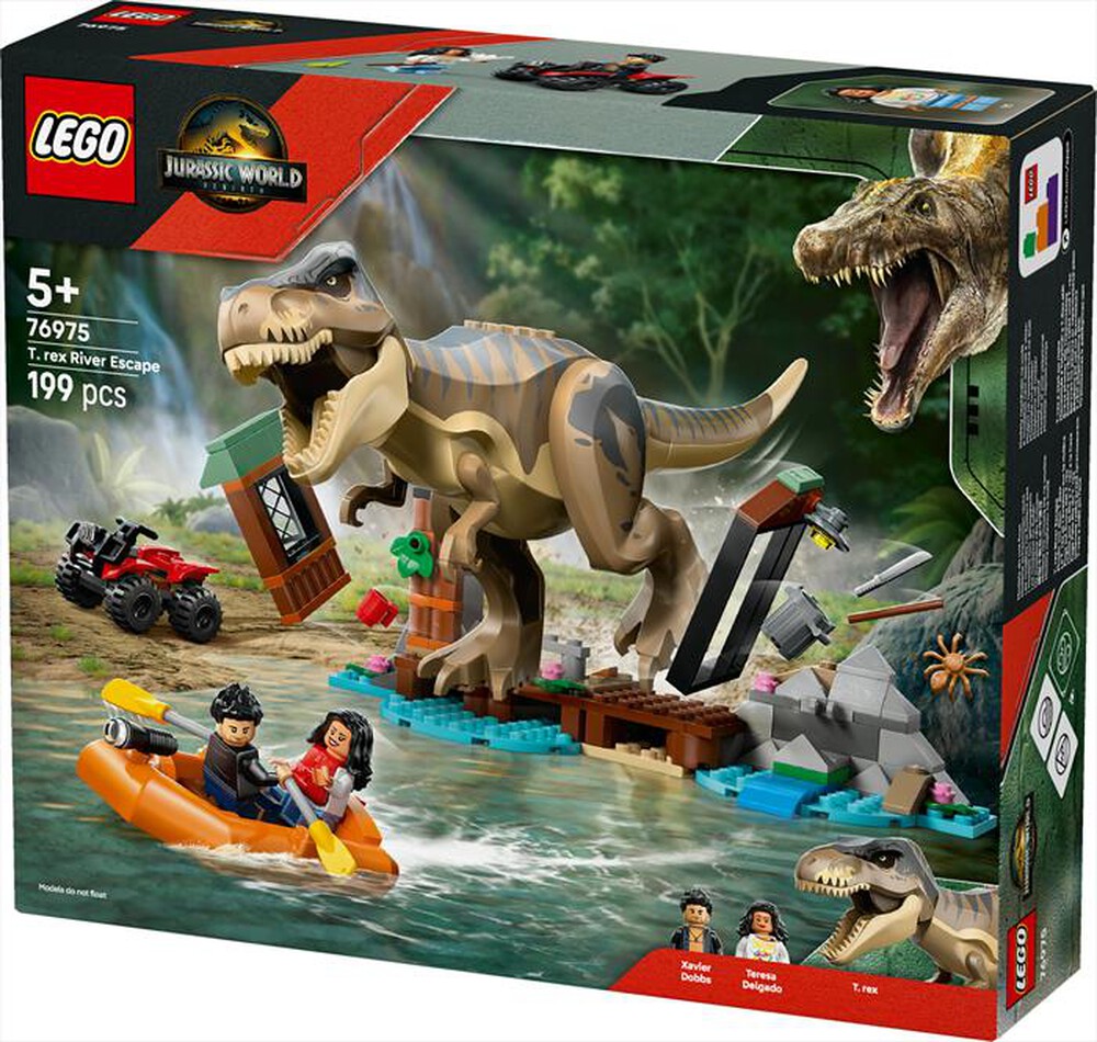 Immagine del prodotto LEGO - JURASSIC WORLD Fuga sul fiume dal T. rex 76975