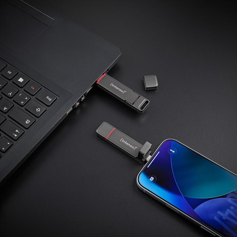 Immagine del prodotto INTENSO - USB-SSD ESTERNA 250GB UX100-NERO
