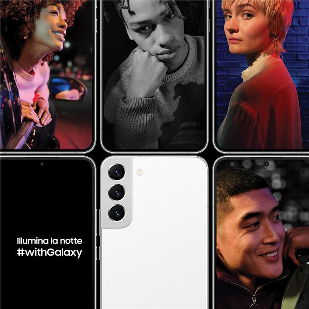"SAMSUNG - GALAXY S22 128GB-Phantom White"