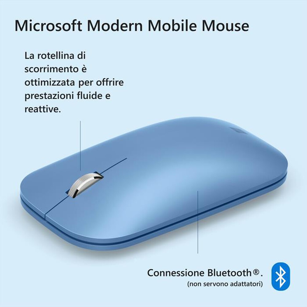 "MICROSOFT - Mouse MODERN MOBILE-Zaffiro"