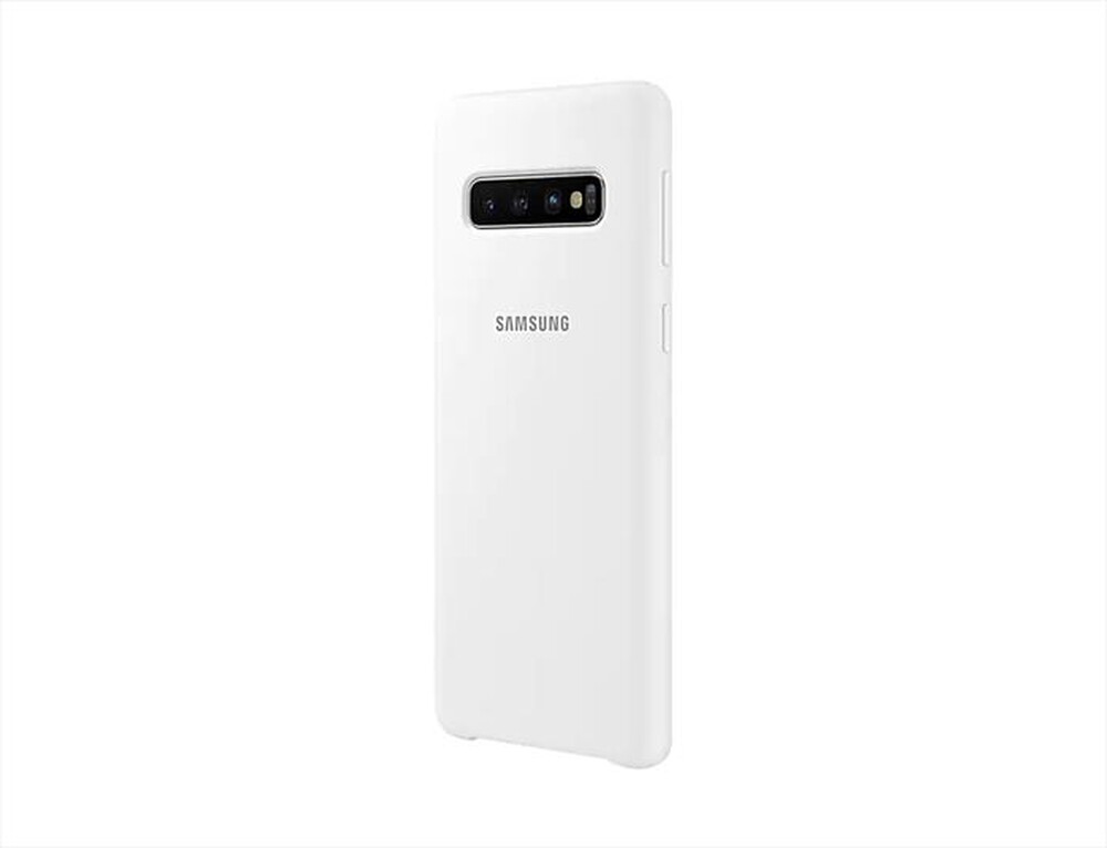"SAMSUNG - SILICONE COVER GALAXY S10-Bianco"