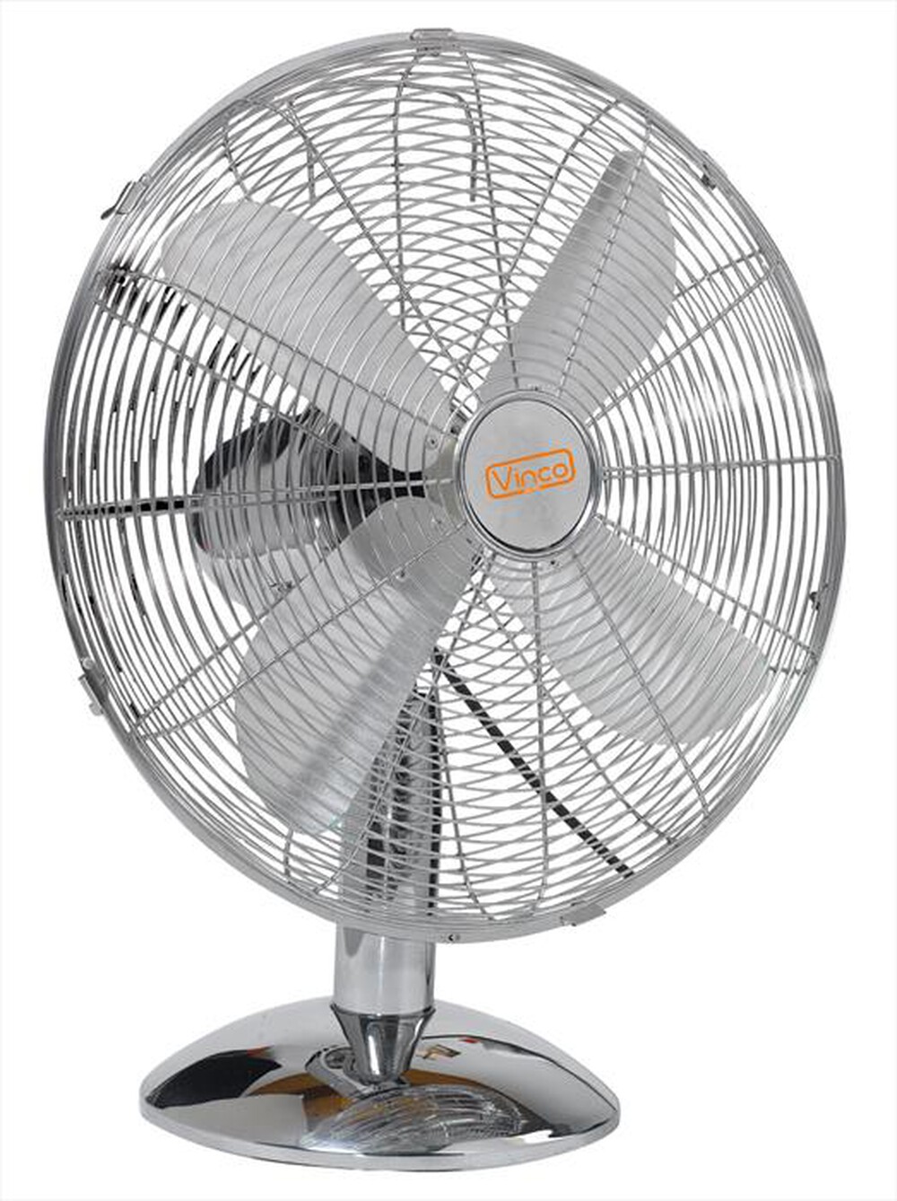 "VINCO - Ventilatore da tavolo 40 cm 70604-Cromato"