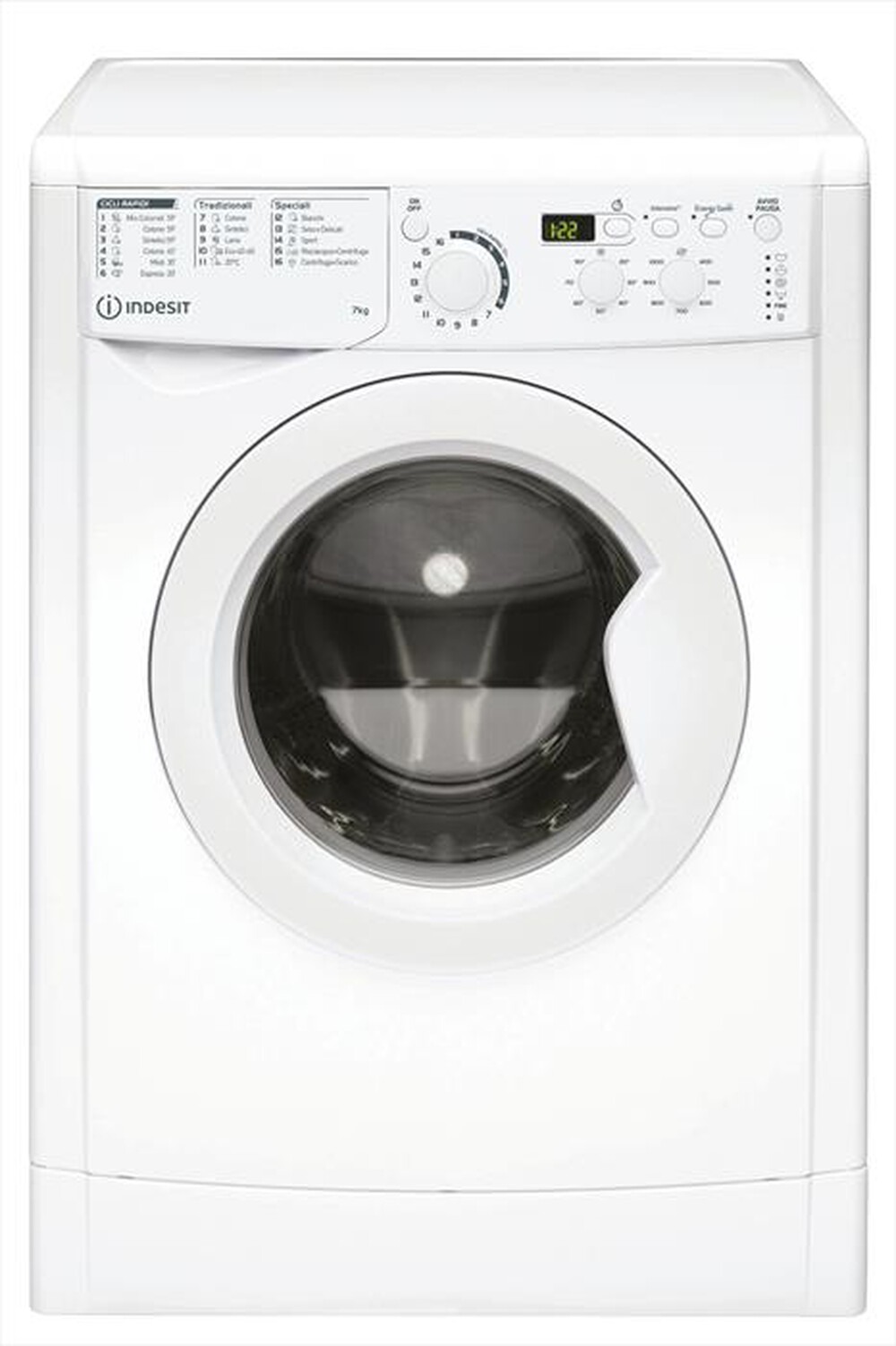 Immagine del prodotto INDESIT - Lavatrice EWD 71052 W IT N 7 Kg Classe E