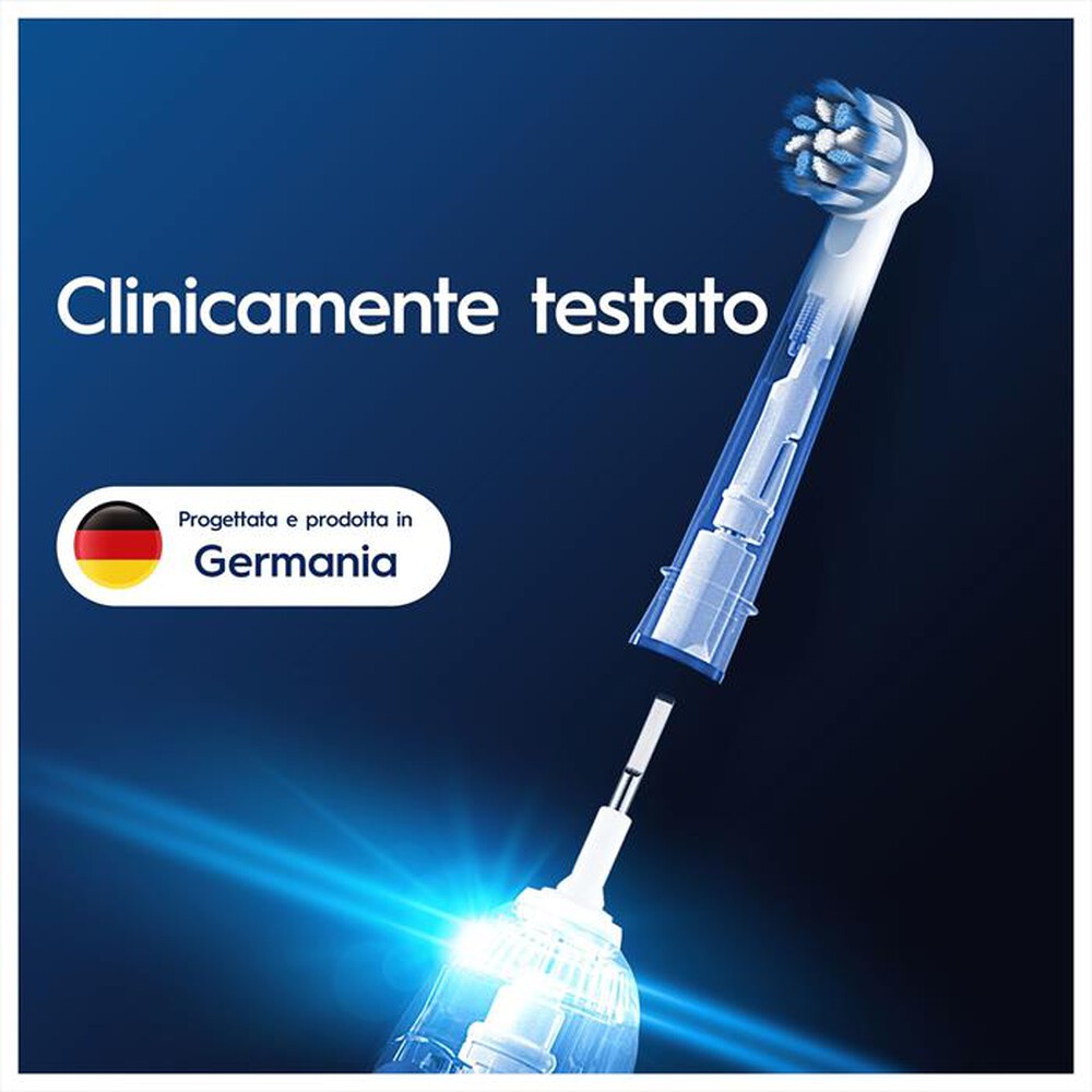 "ORAL-B - TESTINE DI RICAMBIO PRO SENSITIVE CLEAN-Bianco"