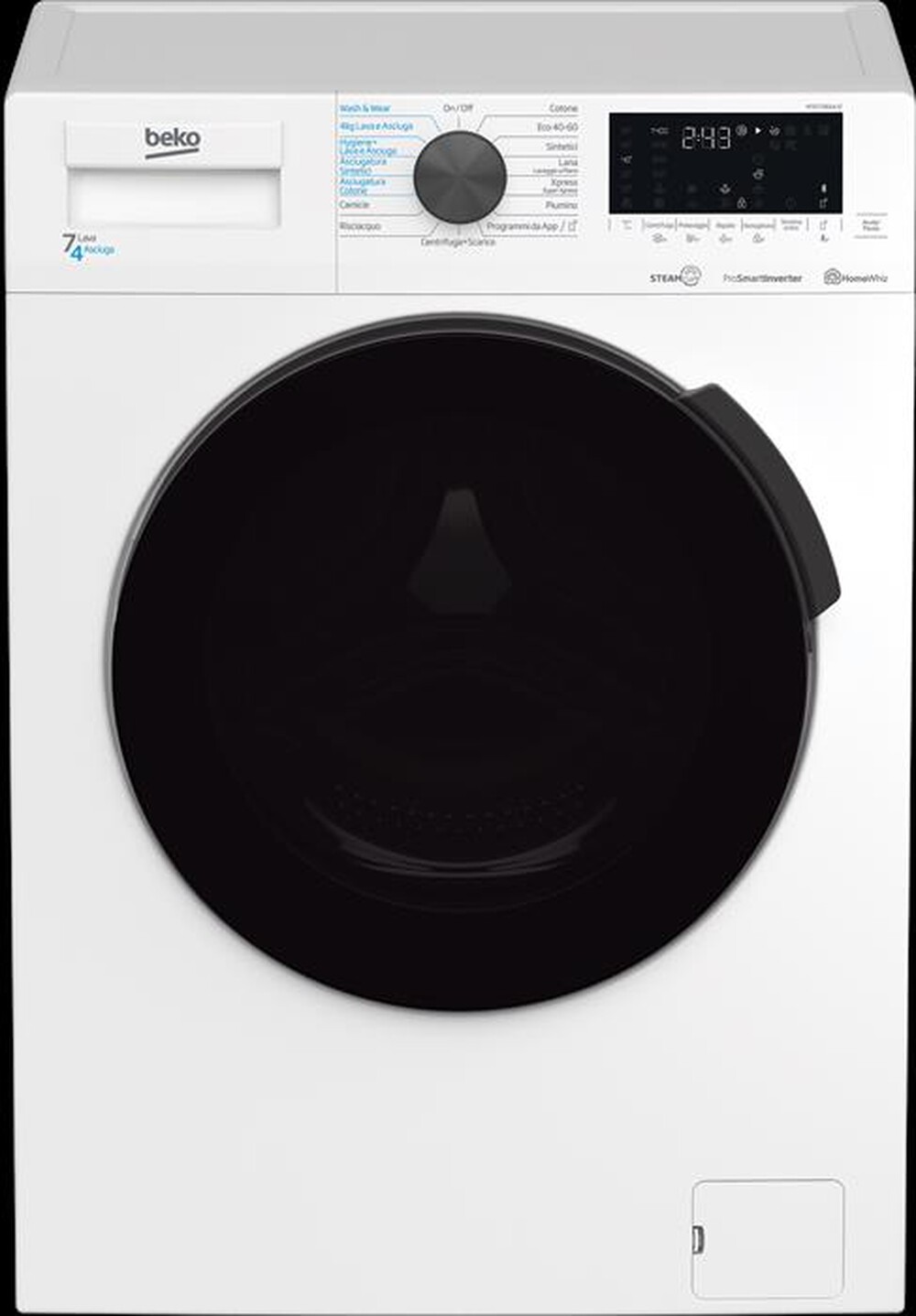 Immagine del prodotto BEKO - Lavasciuga HTE7726XA-IT 7/4 Kg Classe D-Bianco