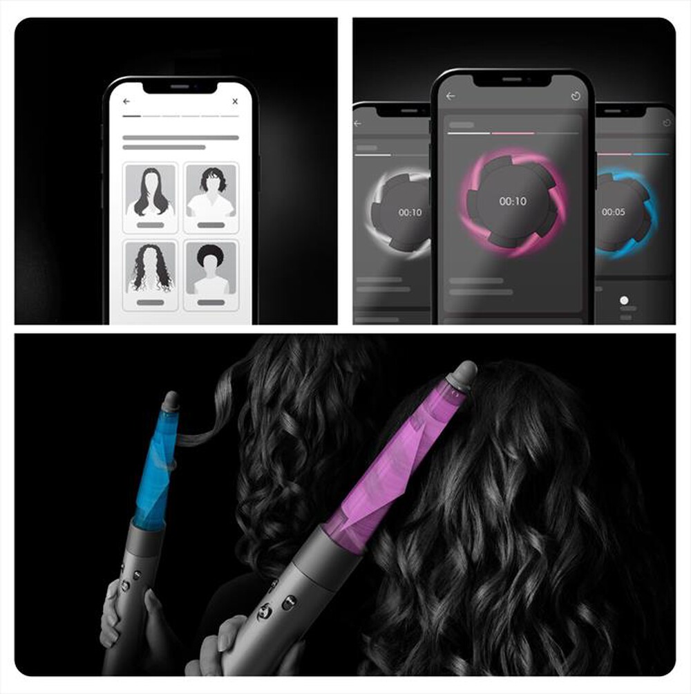"DYSON - Styler Airwrap i.d. (capelli lisci + ondulati)-Ceramic Patina/Topaz"