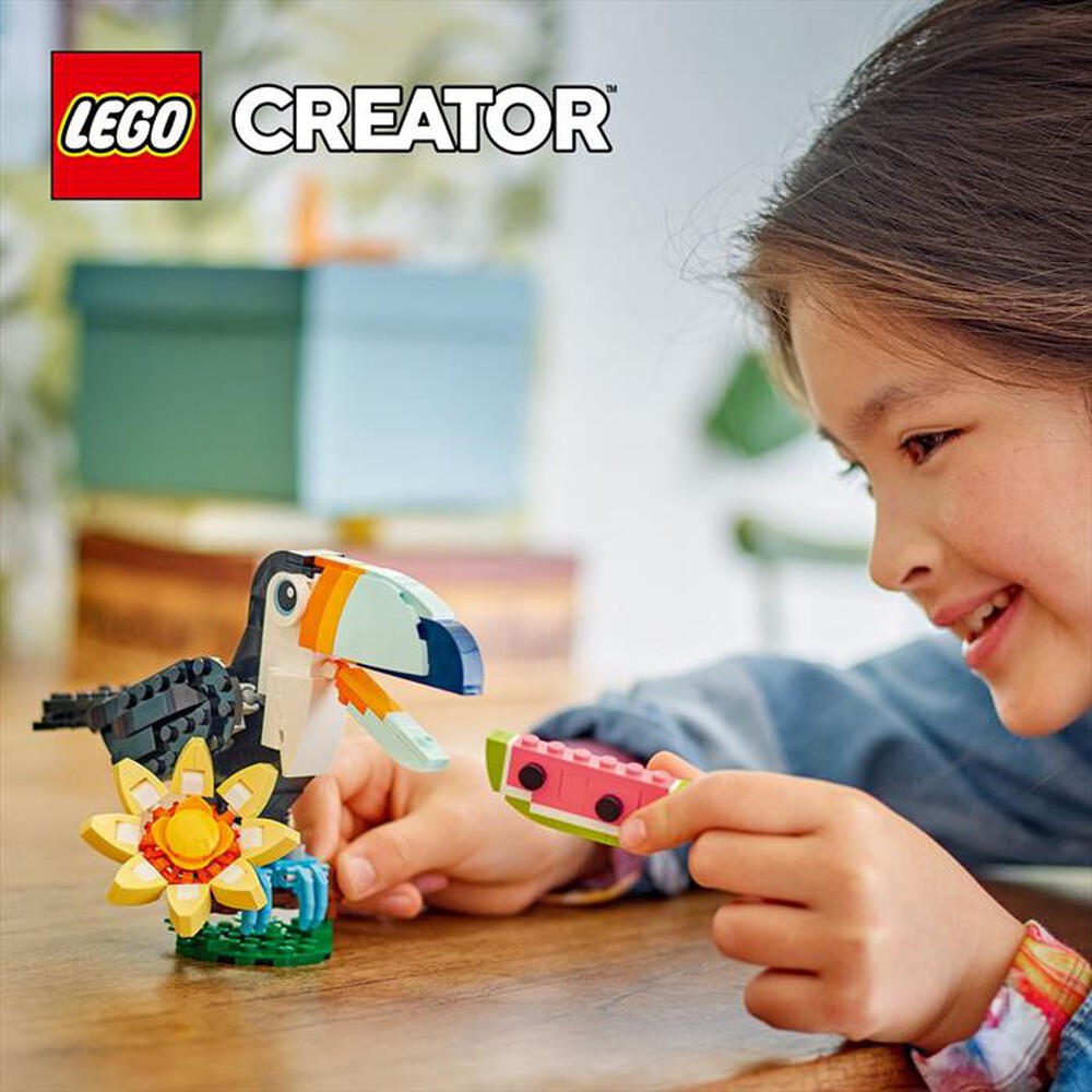 Immagine del prodotto LEGO - CREATOR Animali selvatici: tucano tropicale 31173