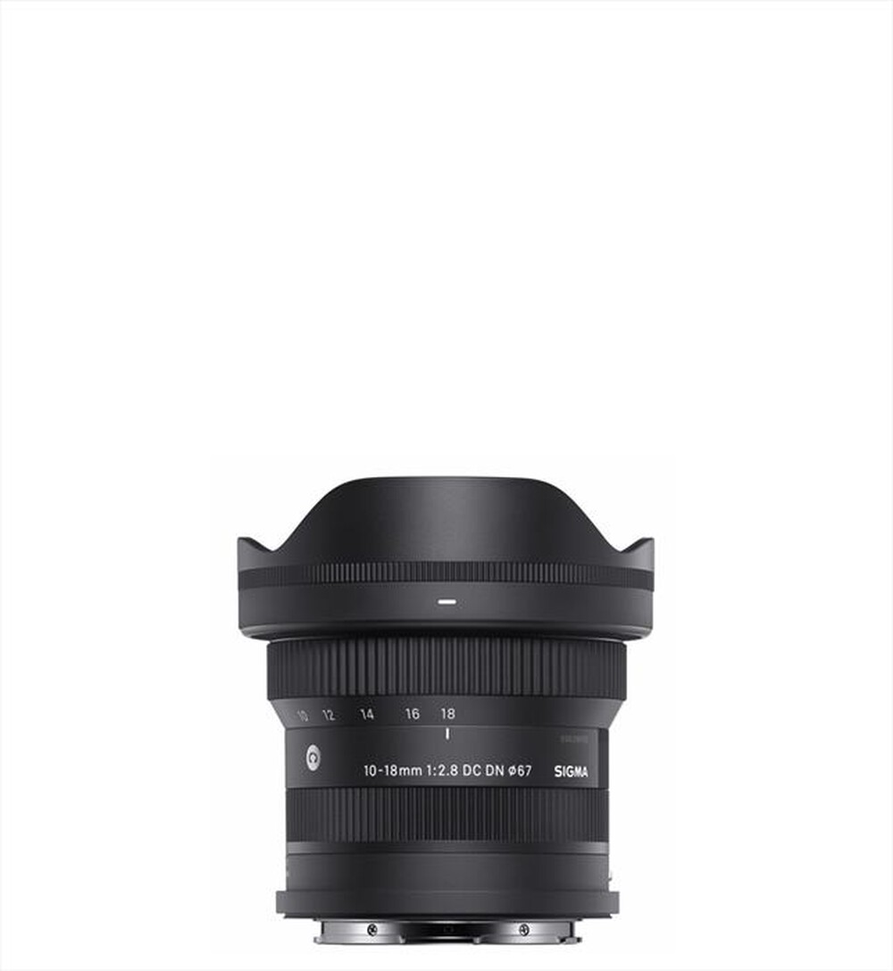 "SIGMA - 10-18/2.8 (C) AF DC DN L-MOUNT-Nero"