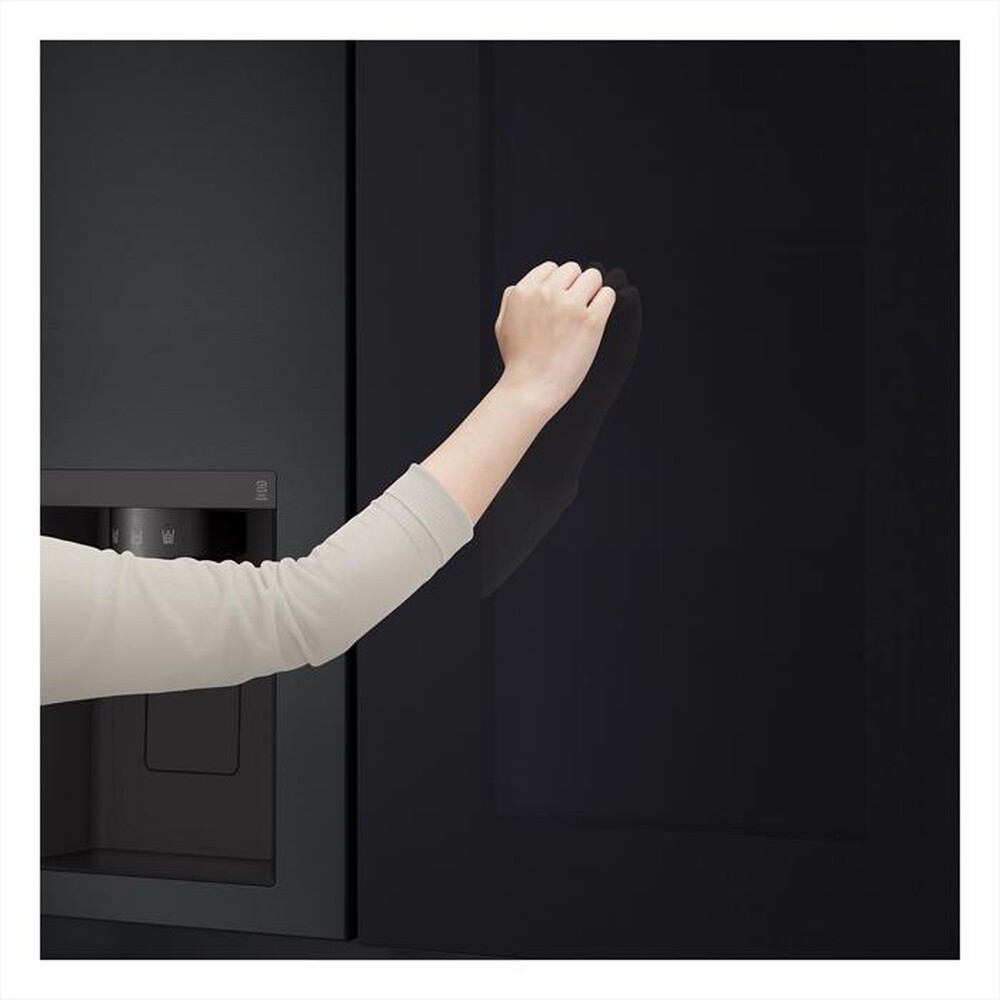 "LG - Frigorifero side by side GSGV81EPLL InstaView - E-Black"